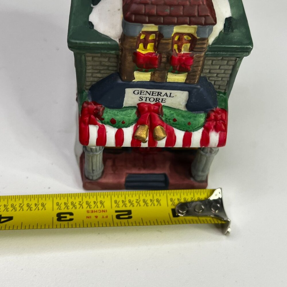 General Store Ceramic Votive Candle Holder Christmas Decor From 1990s - Picture 10 of 12